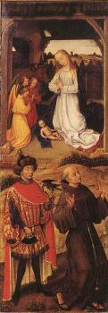 Sforza Triptych, left